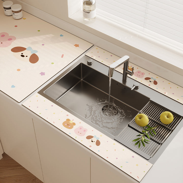 Fun Kitchen Counter Mat