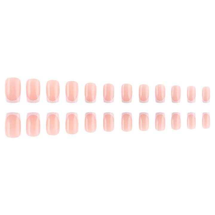 Elegant French Tip Press-On Nails Kalsten