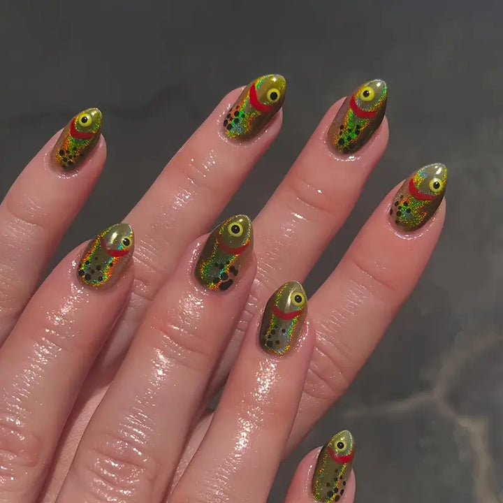 Creative Fish-Themed Nail Art Set Kalsten