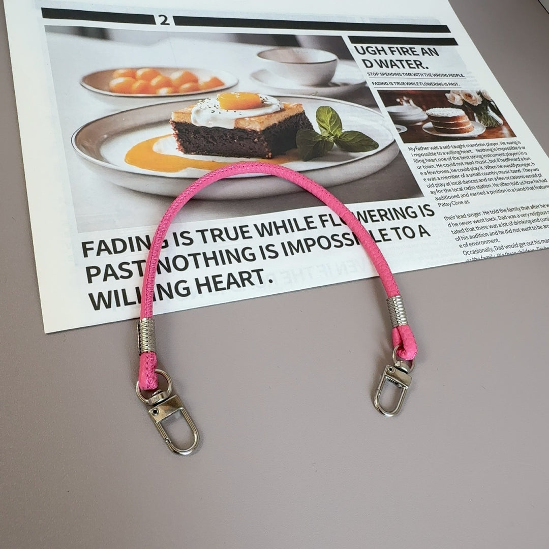 Braided Leather Keychain Strap Kalsten