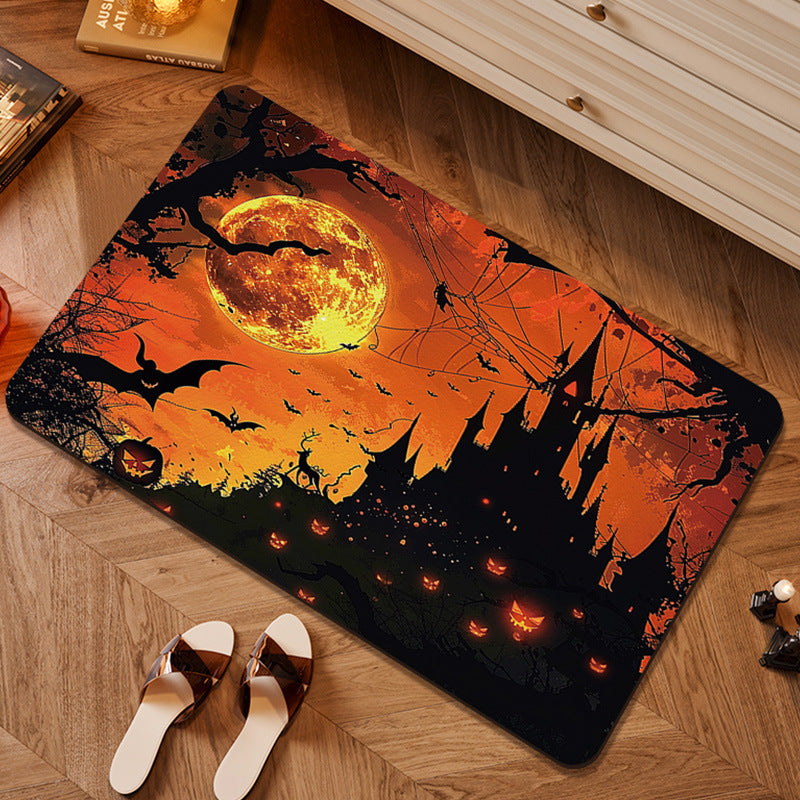 Halloween-Themed Indoor Area Mat Kalsten