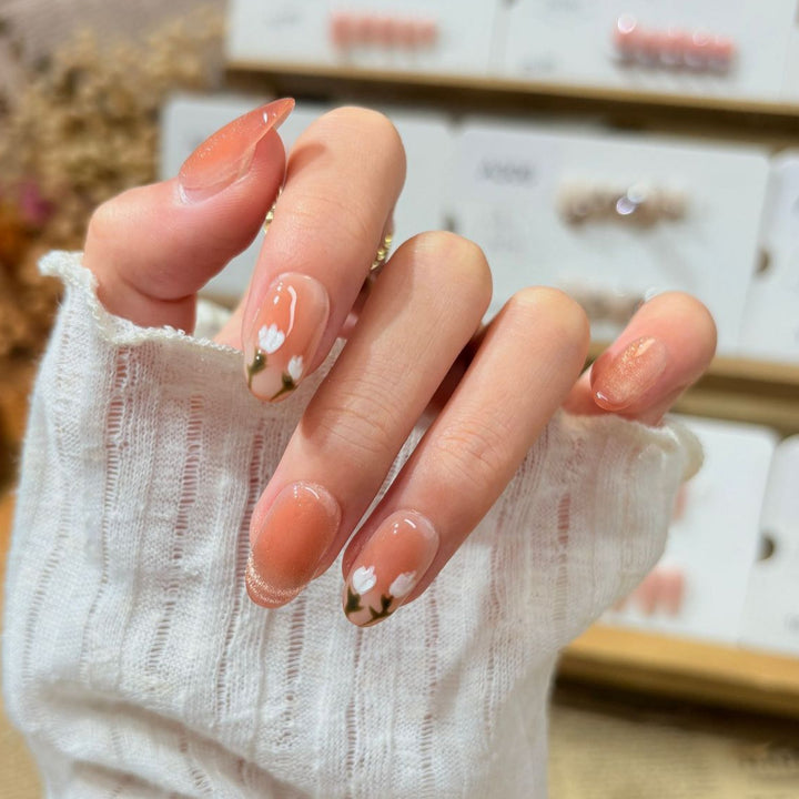 Floral Nail Art Press-On Nails Kalsten