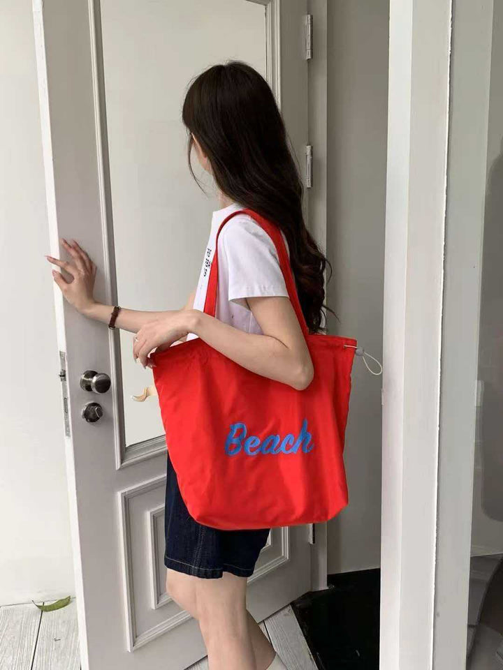 Cute Dog Embroidered Tote Bag Kalsten
