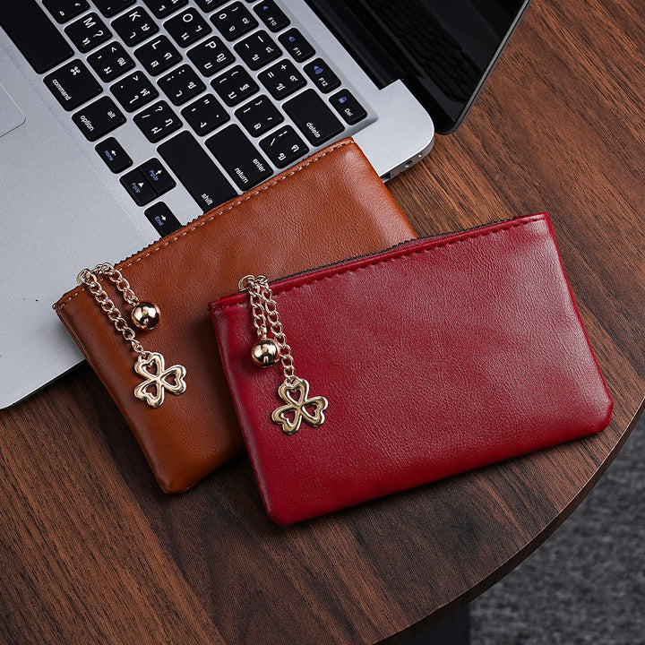 Compact Leather Coin Wallet