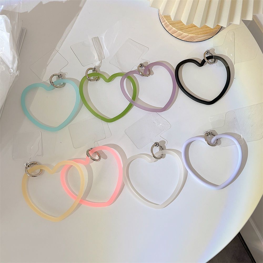 Heart-Shaped Silicone Keyring Kalsten