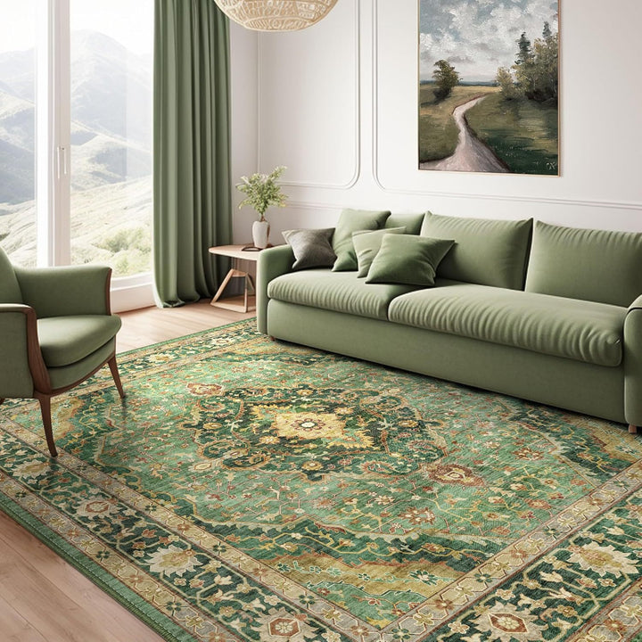 Elegant Vintage-Inspired Area Rug Kalsten
