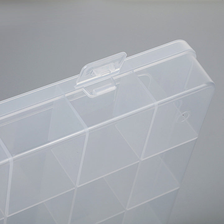 Multi-Divided Clear Craft Storage Organizer Kalsten