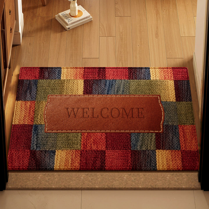 Colorful Welcome Mat