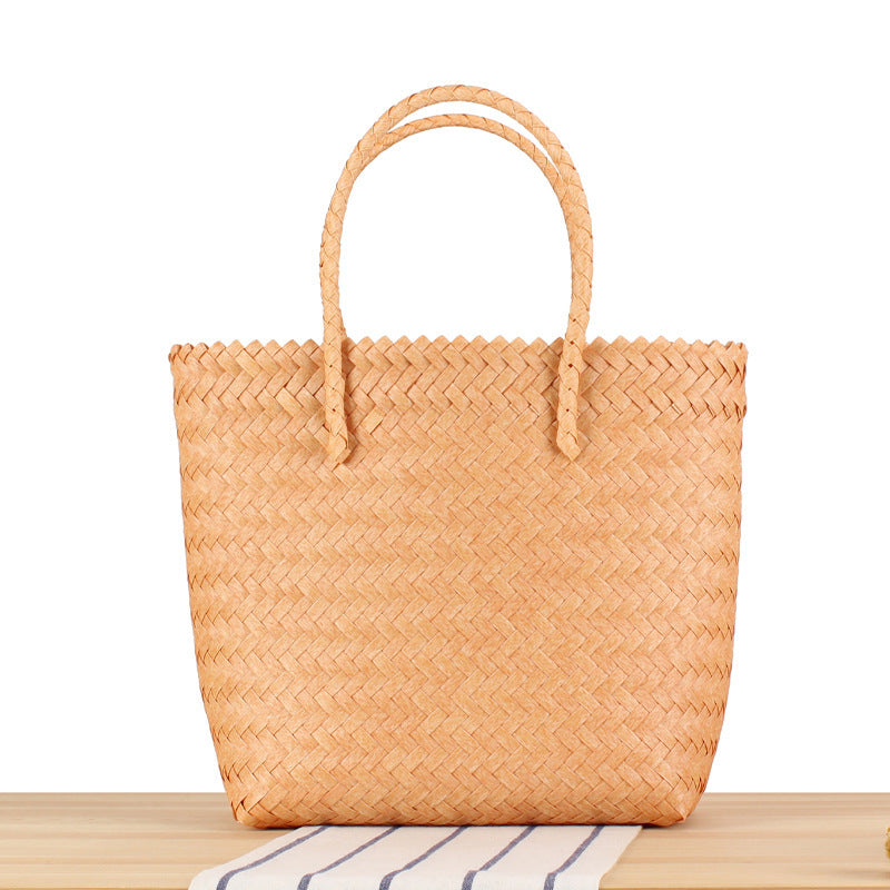 Braided shopping and beach bag Kalsten