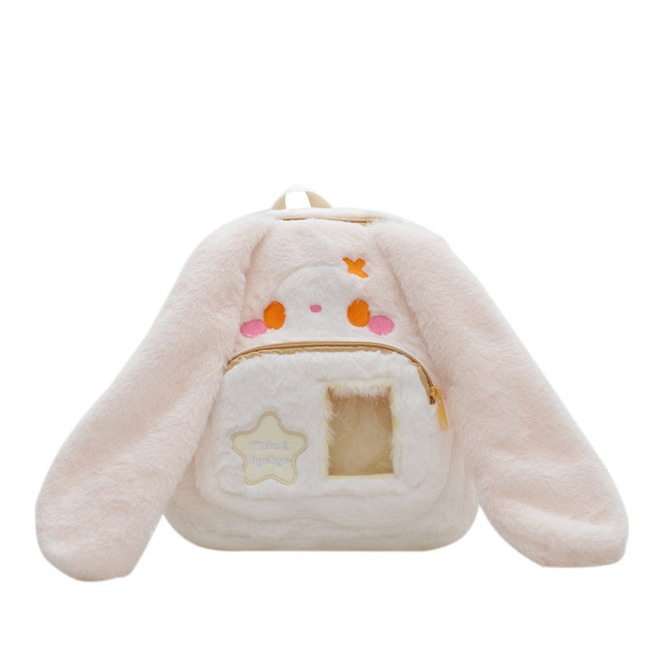 Plush Backpack in Cute Bunny Design Kalsten