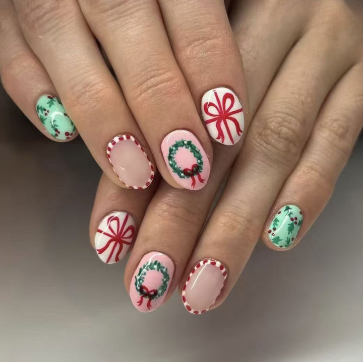 Holiday-Themed Nail Art