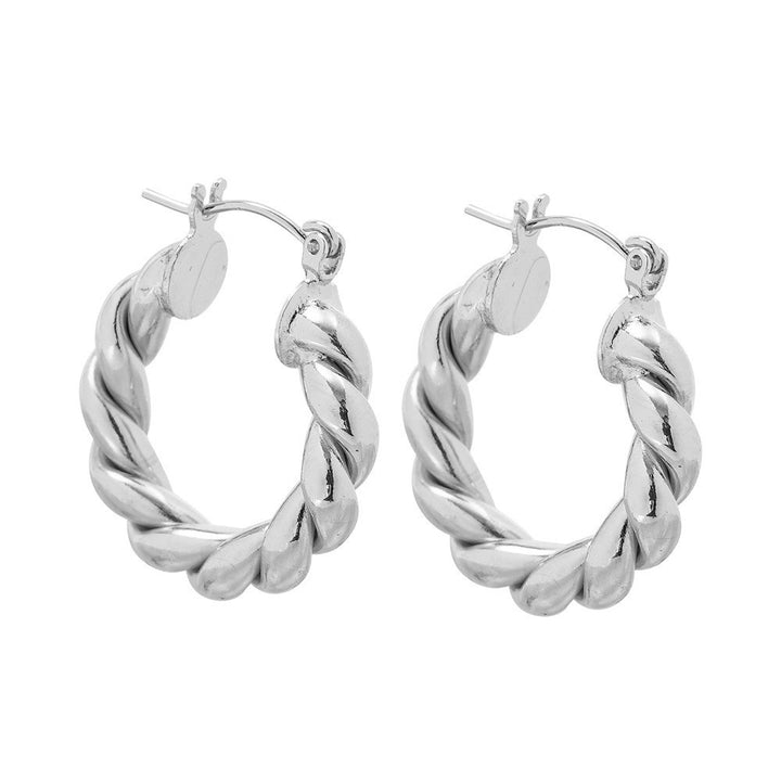 Sleek Curved Huggie Earrings Kalsten