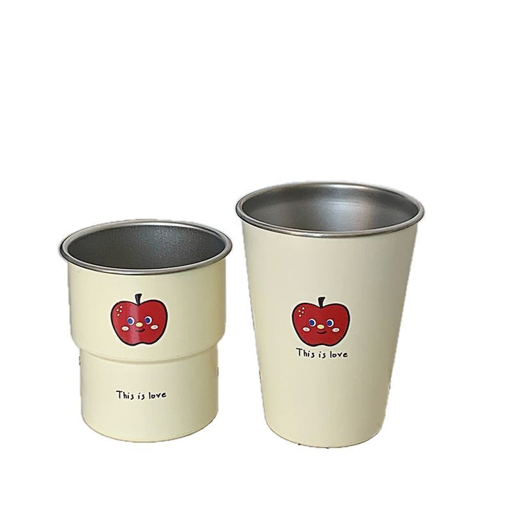 Multifunctional ceramic mug with cheerful apple design Kalsten