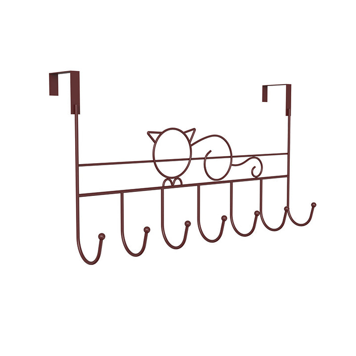 Cat-Themed Wall Hook Rack Kalsten