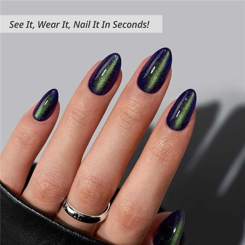 Nail design set with shiny, silky finish Kalsten