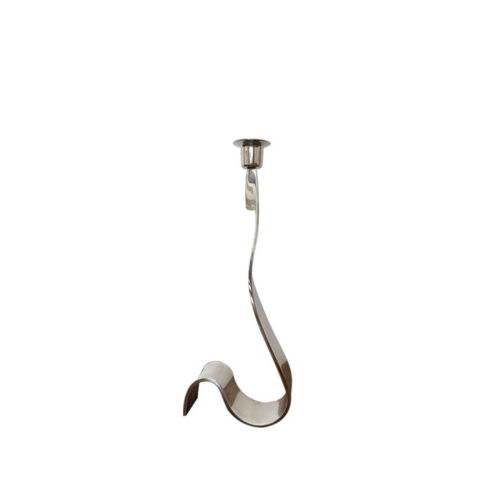 Elegant Twist Design Candle Holder
