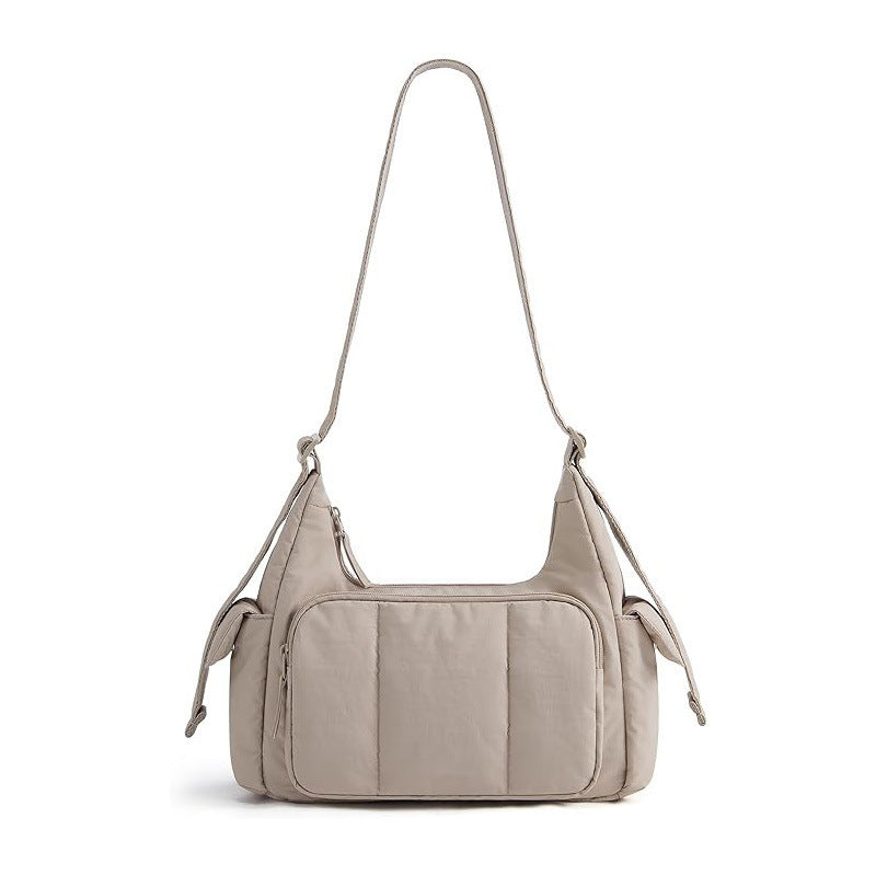 Fashionable shoulder bag with multifunctional compartments Kalsten