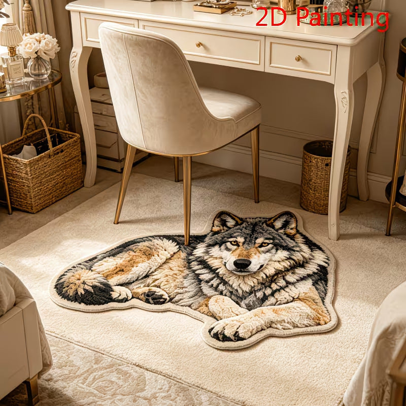 Rottweiler-Themed Decorative Area Rug