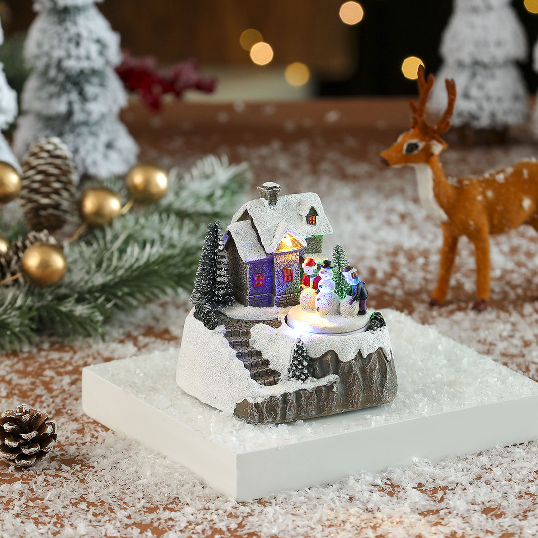 LED Illuminated Gingerbread House Decoration Kalsten