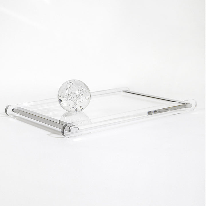 Elegant Acrylic Serving Tray