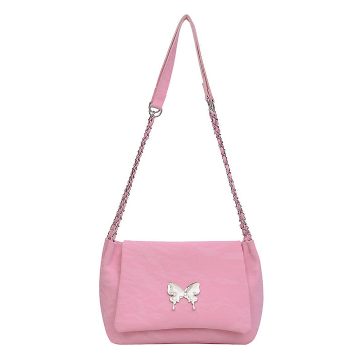 Elegant Butterfly-Embellished Crossbody Bag