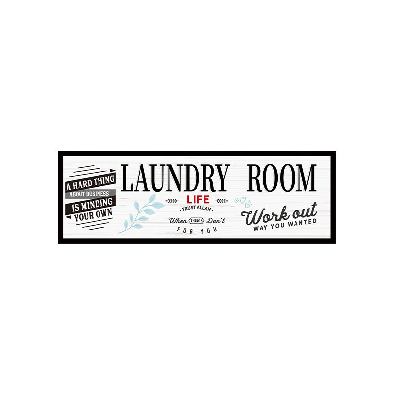 Decorative Laundry Room Wall Art Kalsten