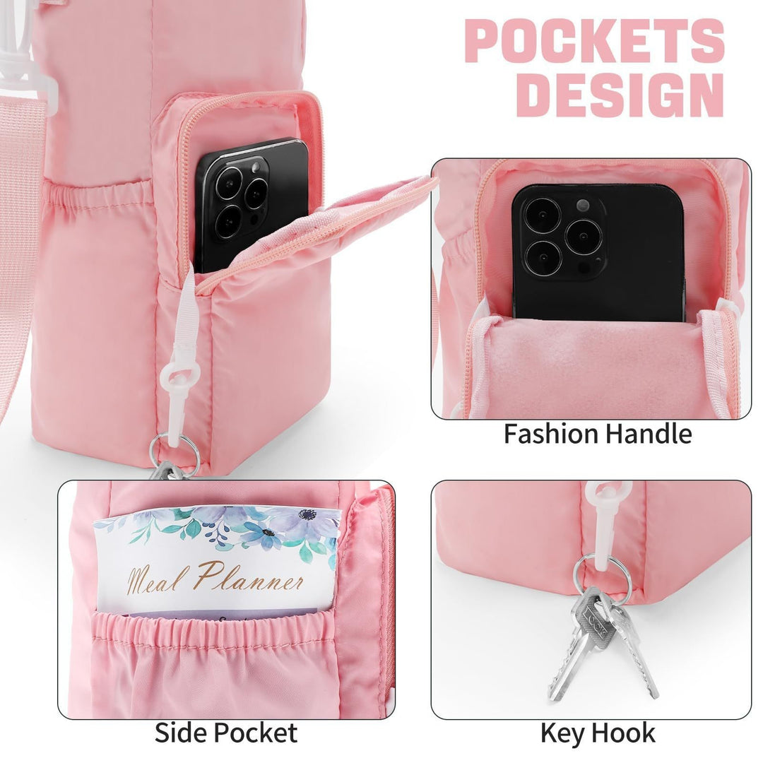 Practical water bottle and essentials tote bag Kalsten