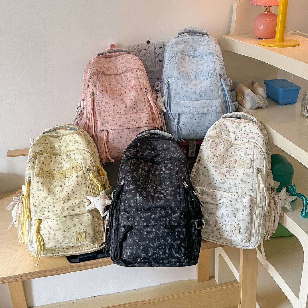 Stylish Star Patterned Backpack Kalsten