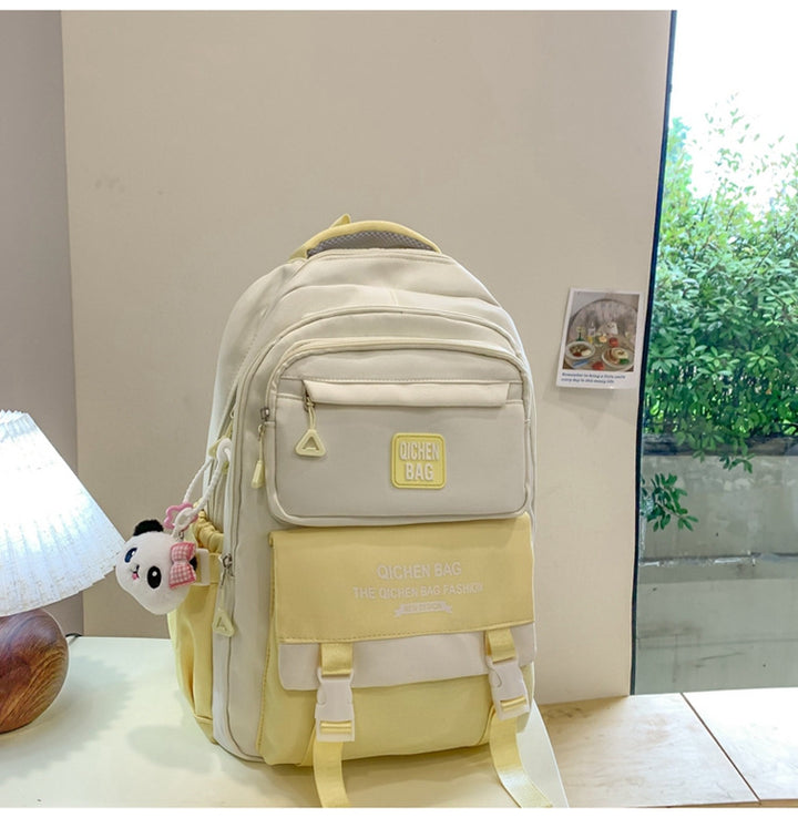 Stylish Multi-Storage School Backpack