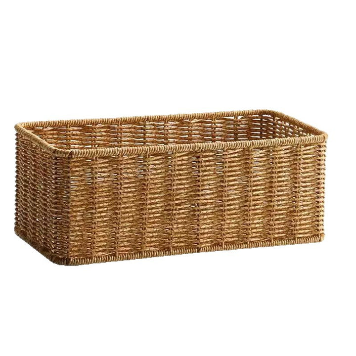 Rectangular Handwoven Storage Basket Kalsten
