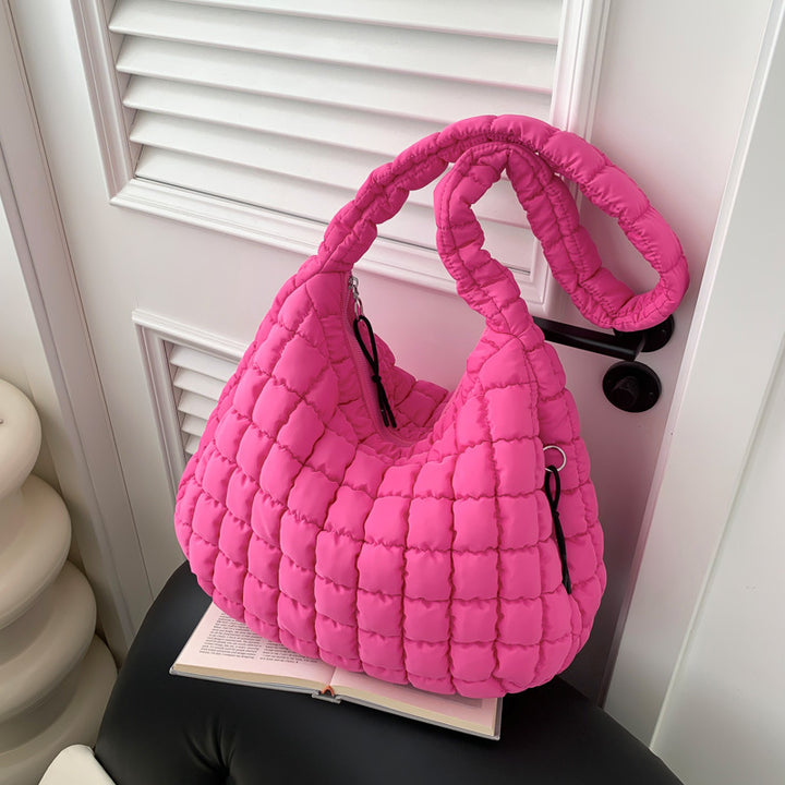 Quilted Casual Hobo Bag