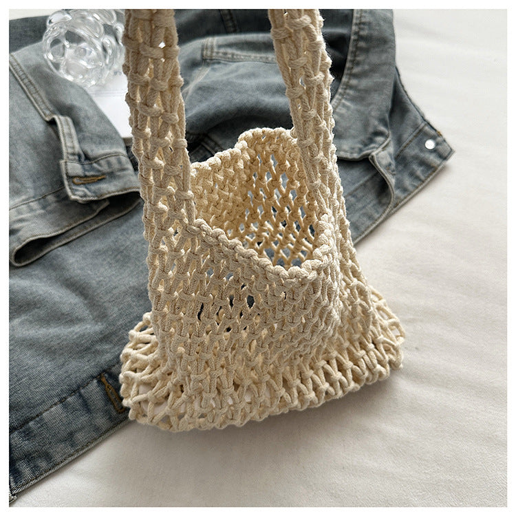 Handcrafted Macrame Tote Bag Kalsten