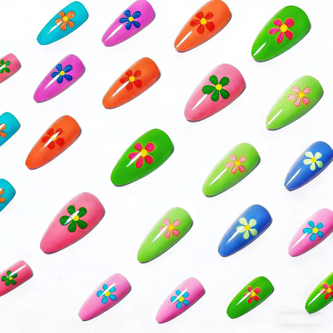 Decorative 3D Floral Nail Art Kalsten