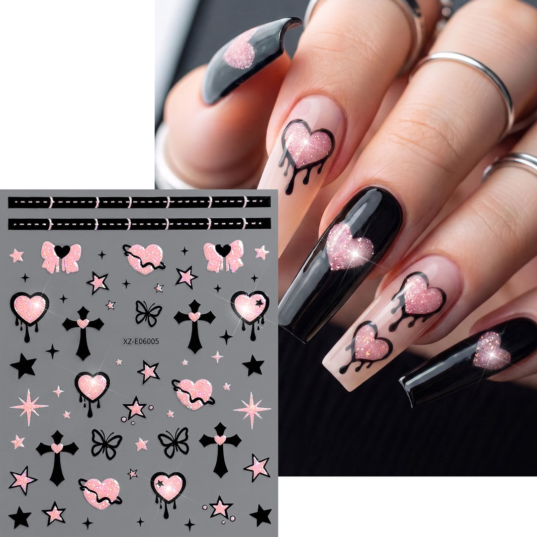 Halloween-Themed Nail Art Sticker Set  1791507032