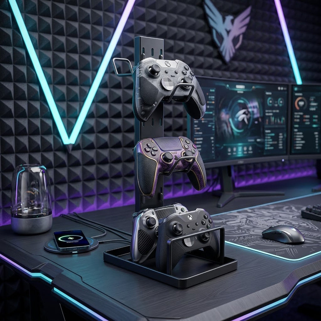Multi-Controller and Headset Organizer Dock