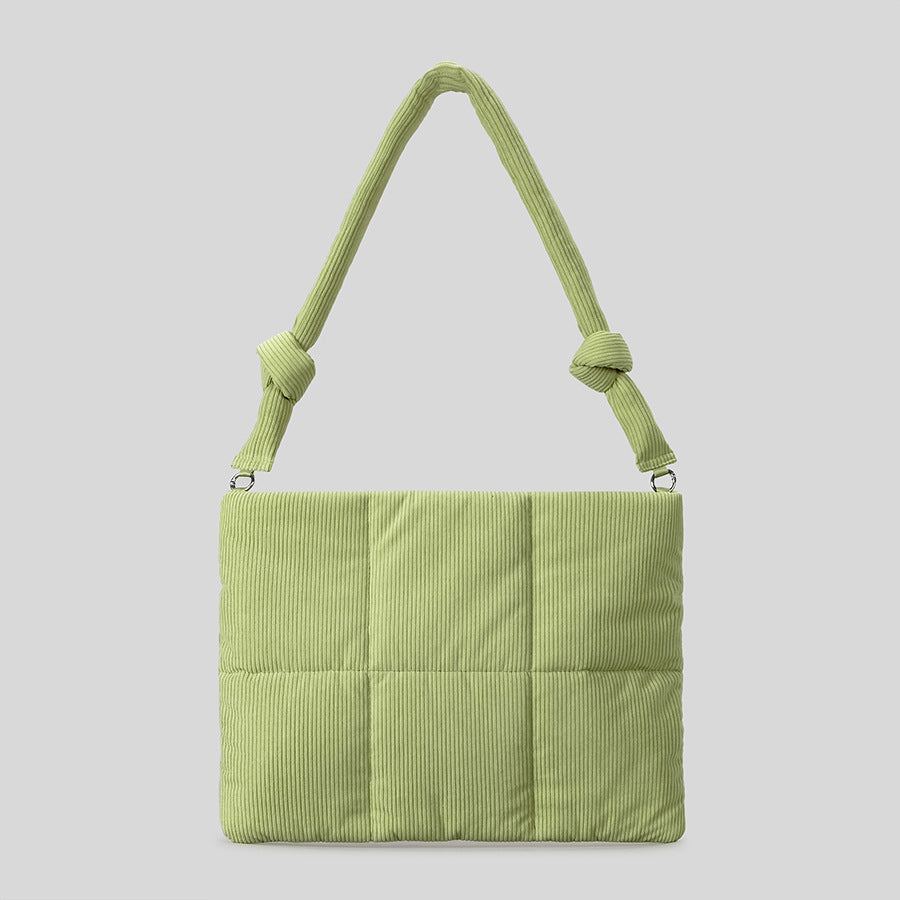 Quilted Soft Tote Bag