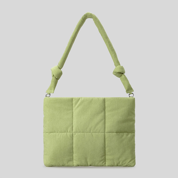Quilted Soft Tote Bag