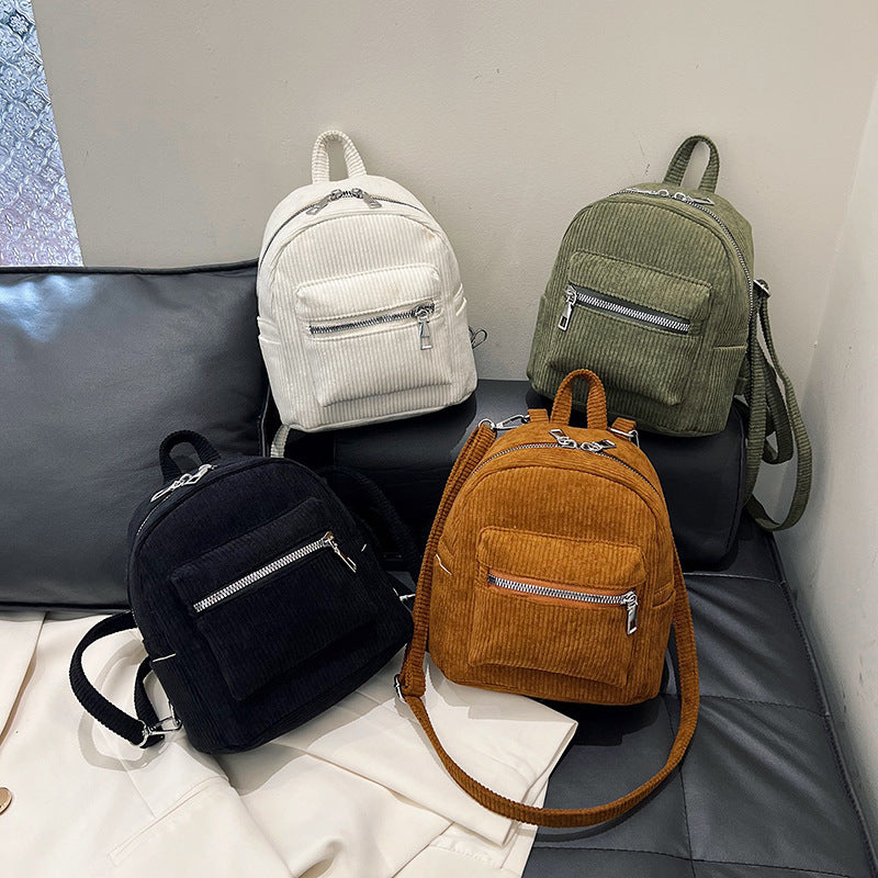 Corduroy Mini Backpack Kalsten