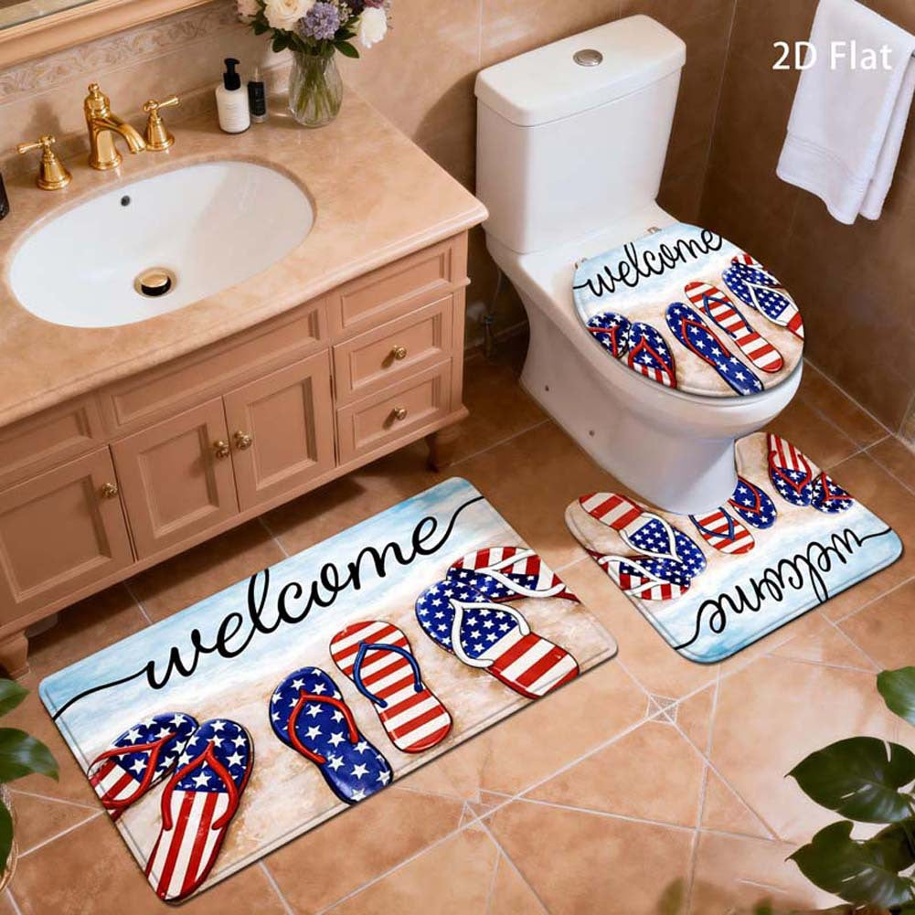 Artistic Bath Mat Set