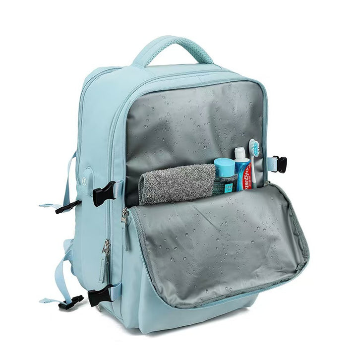 Waterproof Multi-Pocket Travel Backpack