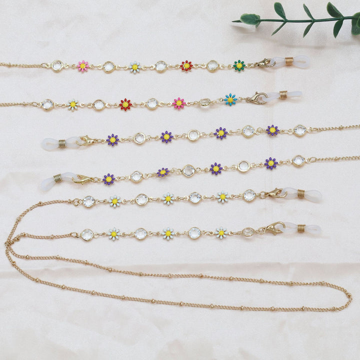 Beaded Eyewear Chain Holder Kalsten