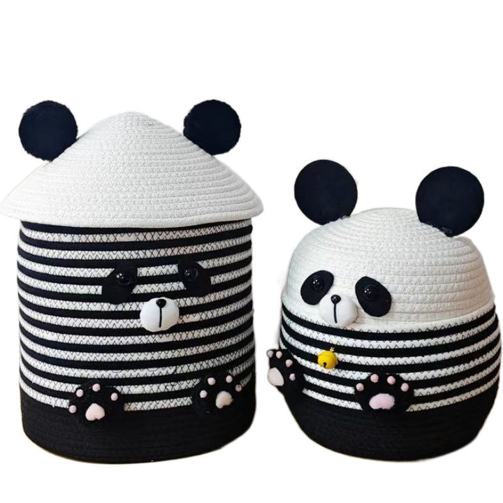Funny Seat Pouf in Panda Design Kalsten
