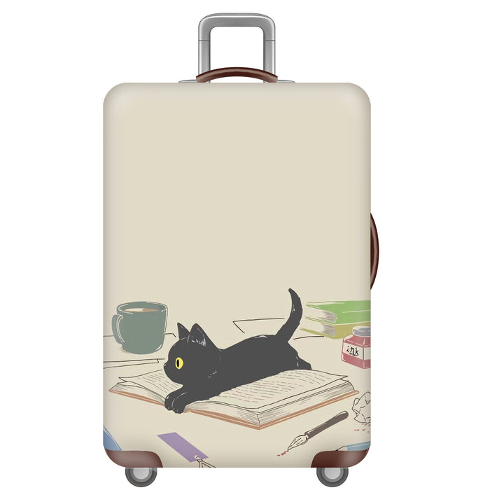Unisex Hard-shell Suitcase with Impressive Futuristic City Design Kalsten