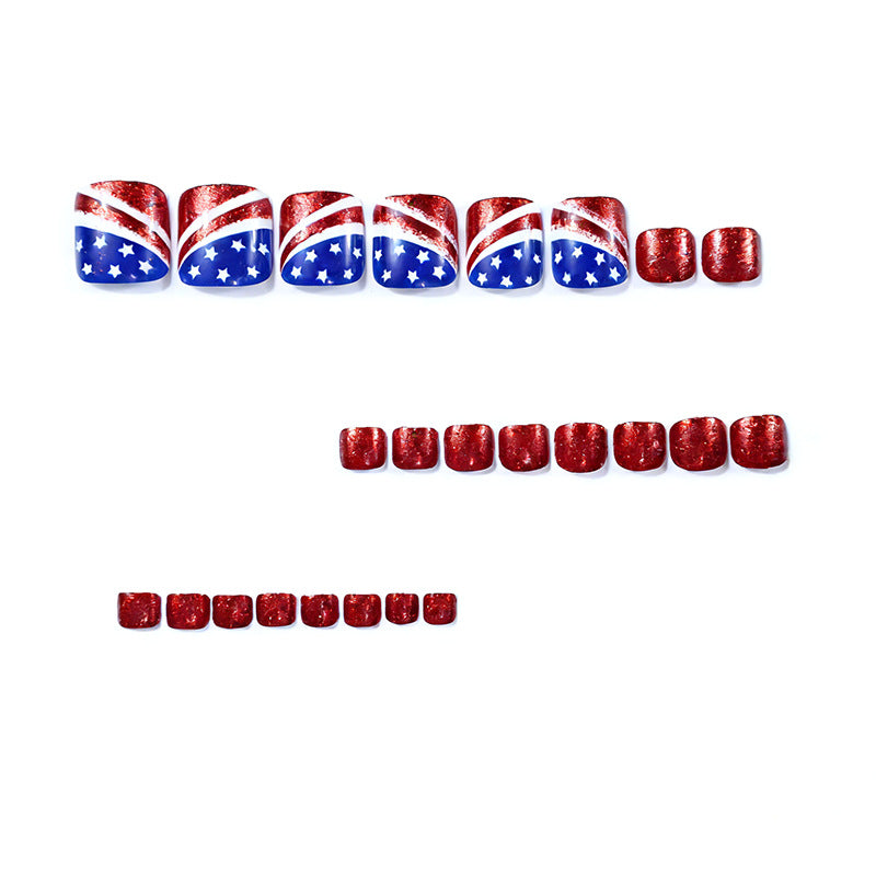 Festive Patriotic Nail Art Kalsten