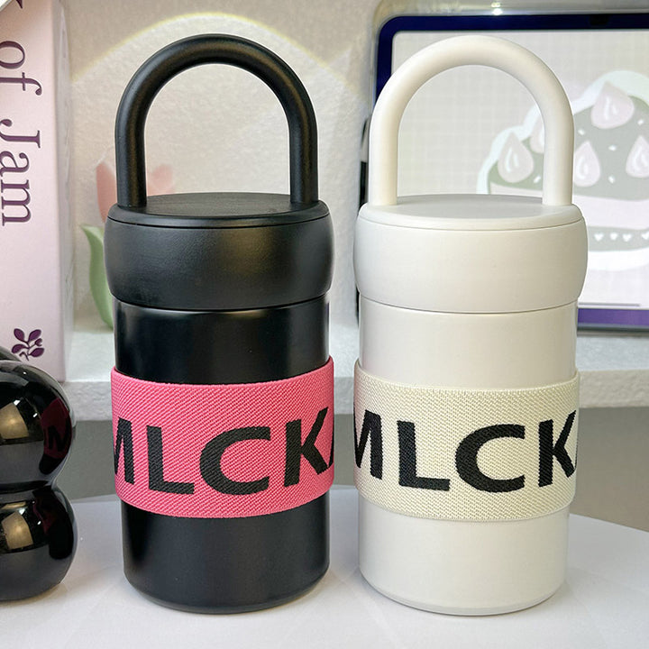 Women's multifunctional thermos cup with practical carrying handle Kalsten