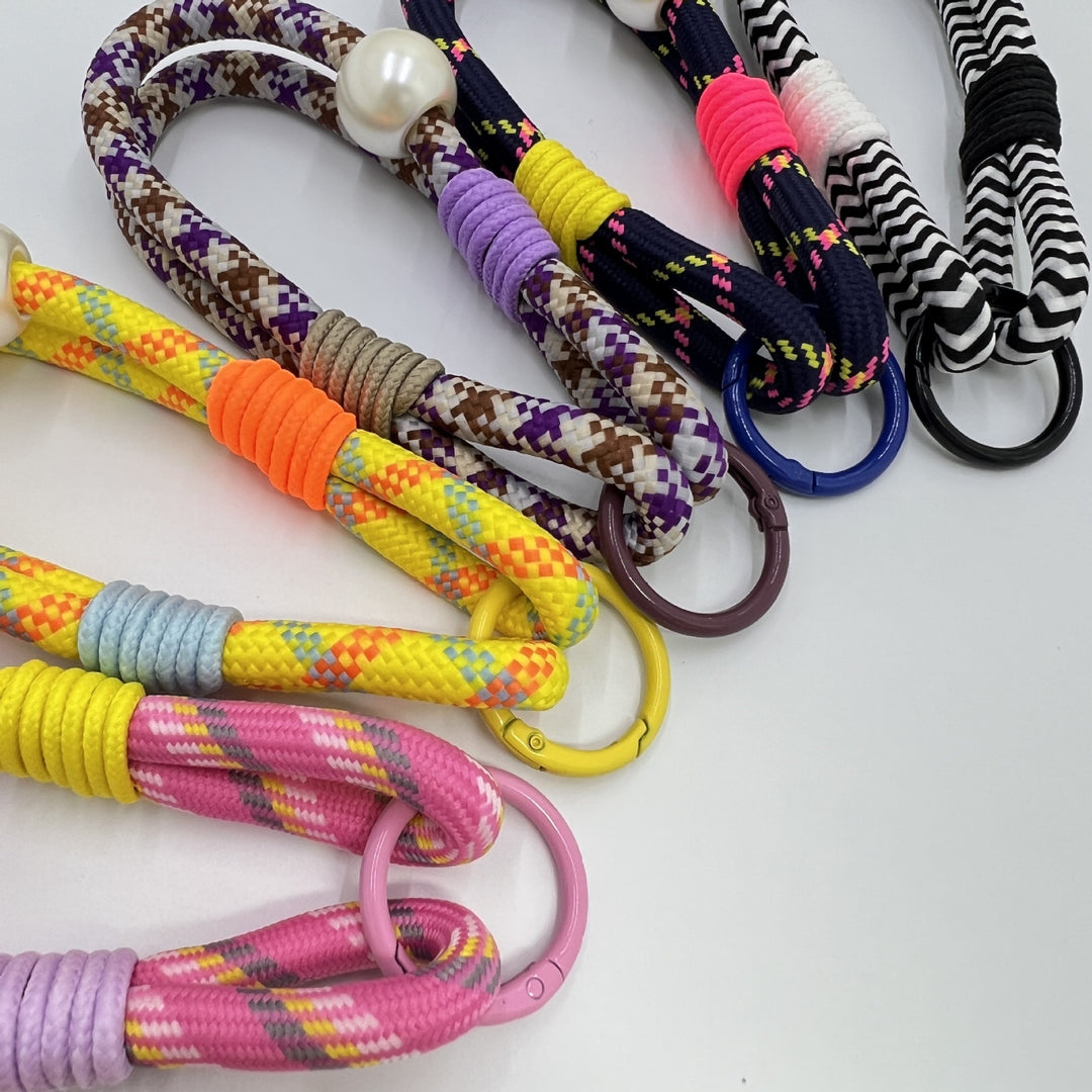 Colorful Braided Phone Lanyard Holder Kalsten