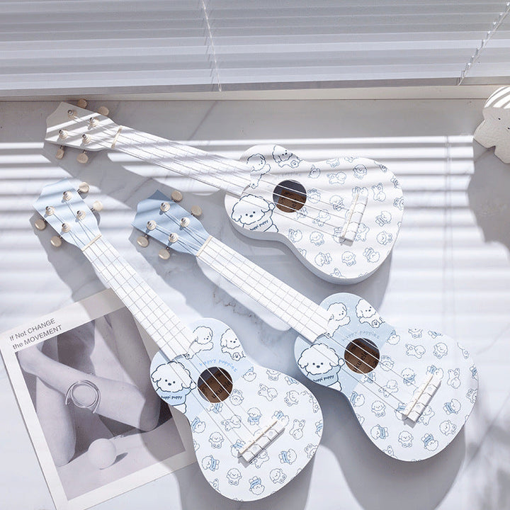 Cartoon-Themed Ukulele Kalsten