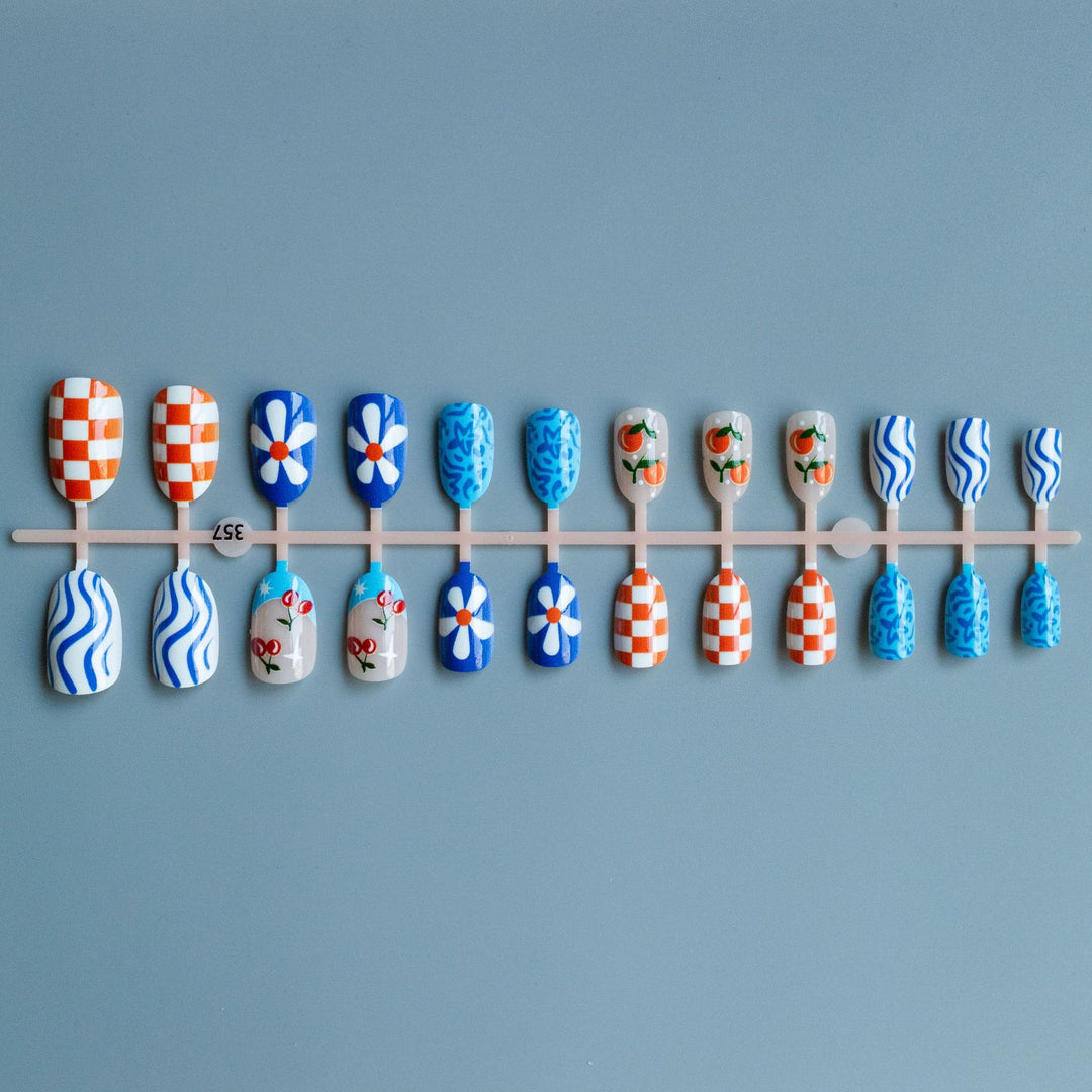 Artistic Nail Design Kit with Seasonal Themes