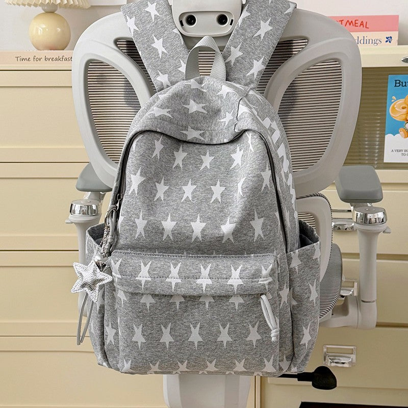 Casual Star Print Backpack Kalsten