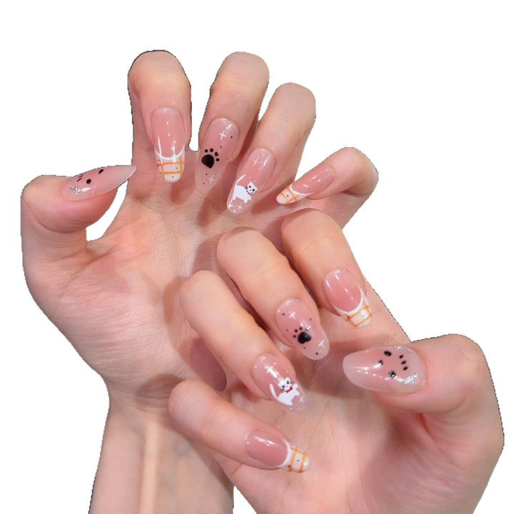 Playful Themed Press-On Nail Set Kalsten